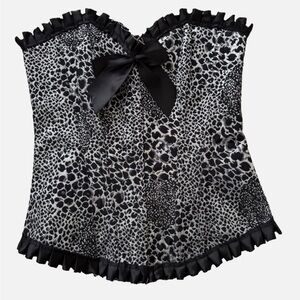 Women's Hearts Rob Lace-up Corset - Size S